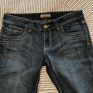 See thru soul jeans. Size 28. Bootcut
